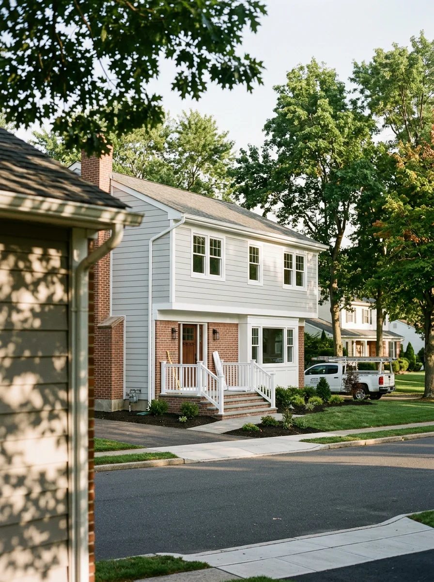Old Bridge property exterior showing solid workmanship and neighborhood-appropriate finishing.